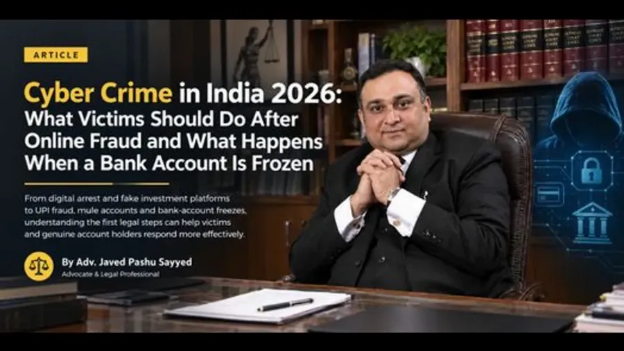 Business Upturn: Cyber Crime in India 2026: What Victims Should Do After Online Fraud and What Happens When a Bank Account Is Frozen